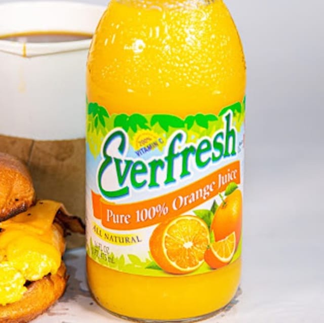 Assorted Everfresh Juices.