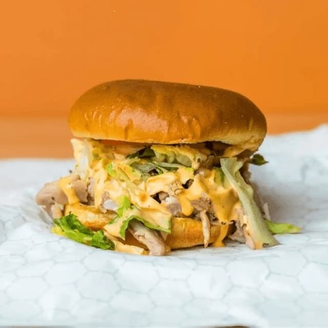 CHICKEN SANDWICH.