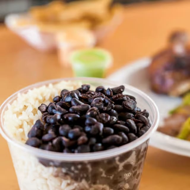 Rice & Beans.
