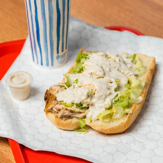 Caesar Chicken Breast Sandwich.